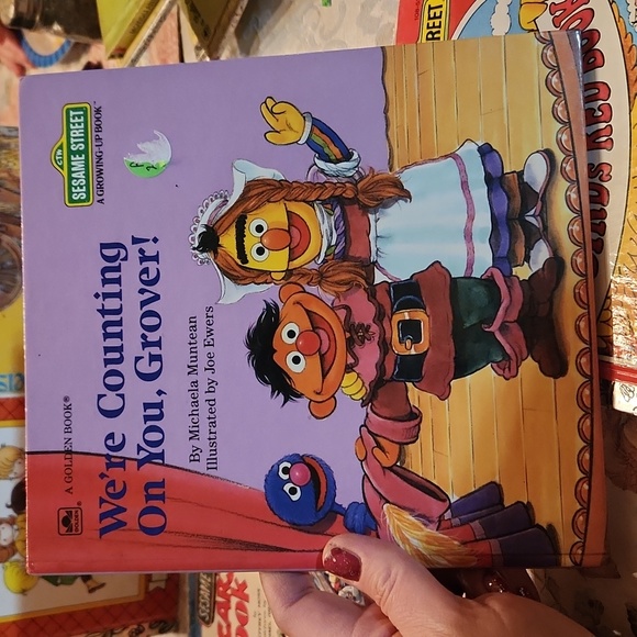 Lot of vintage sesame street books - Picture 7 of 9